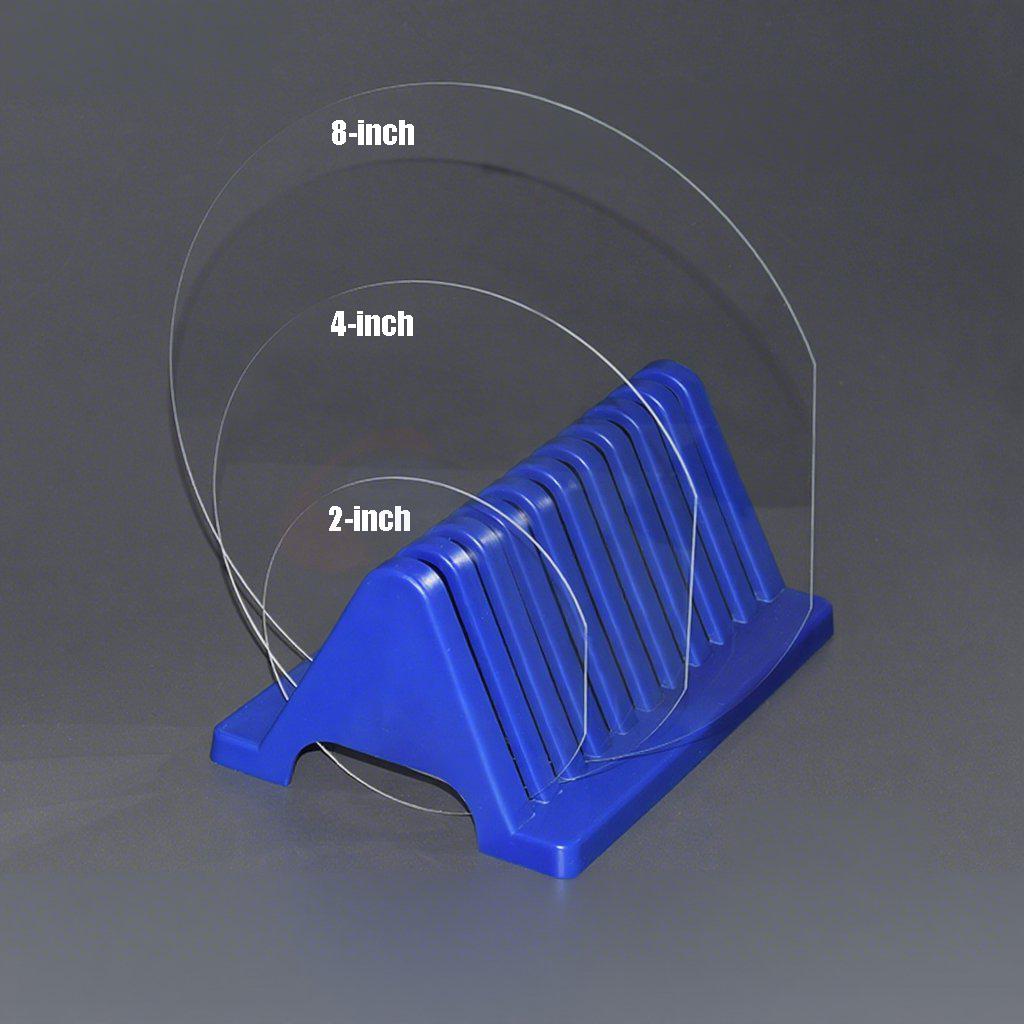 2/4/6/8 Inch High-Precision Optical Glass Wafer Substrates - Customizable, Round, for Lab Research