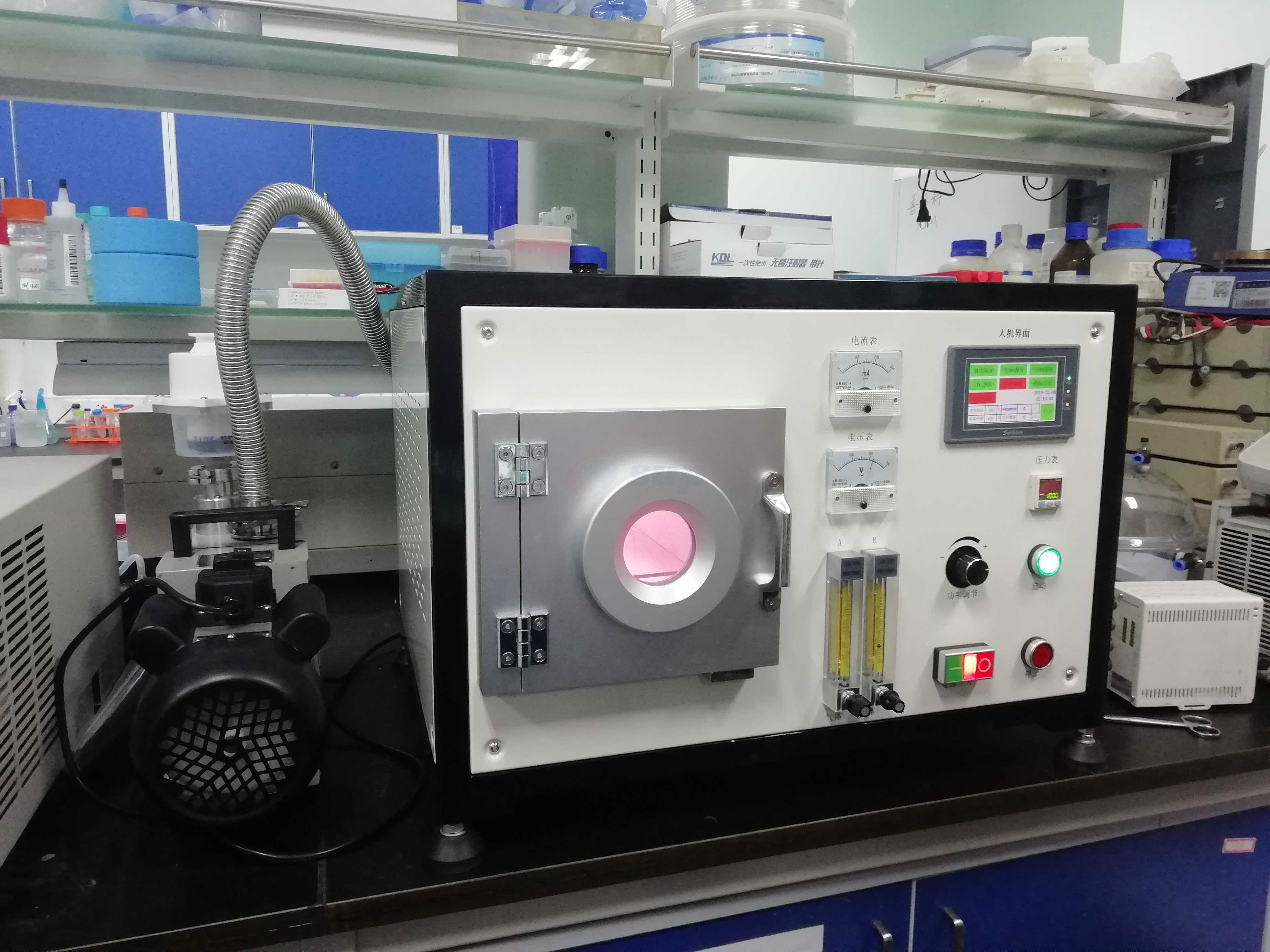 1784125697767229.png Stainless Steel Chamber <a href=https://www.supsemi.com/en/Plasma-Cleaner.html target='_blank'>Plasma Cleaner</a> and Vacuum Pump-01.png